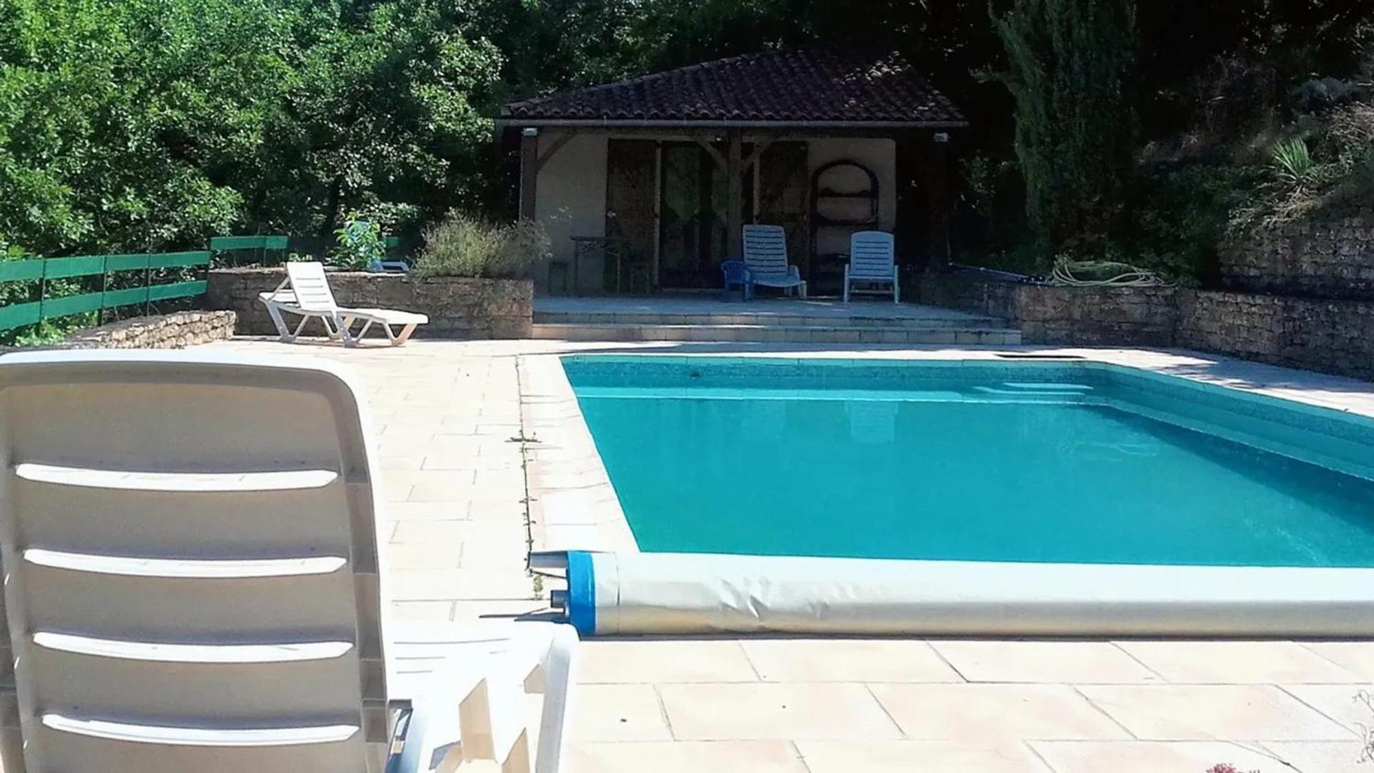 Villa Confortable A Milhars Avec Piscine Privee Экстерьер фото