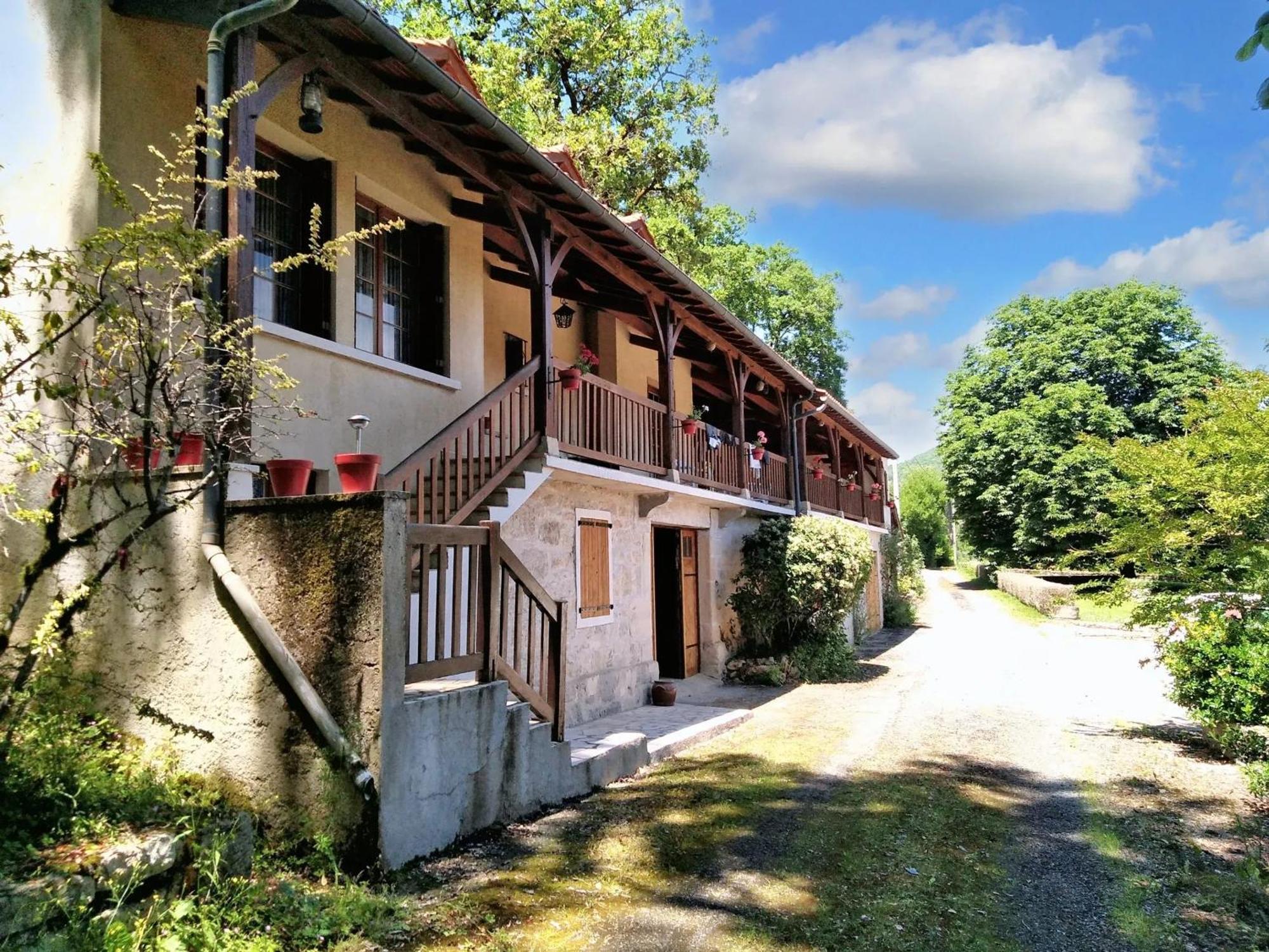 Villa Confortable A Milhars Avec Piscine Privee Экстерьер фото