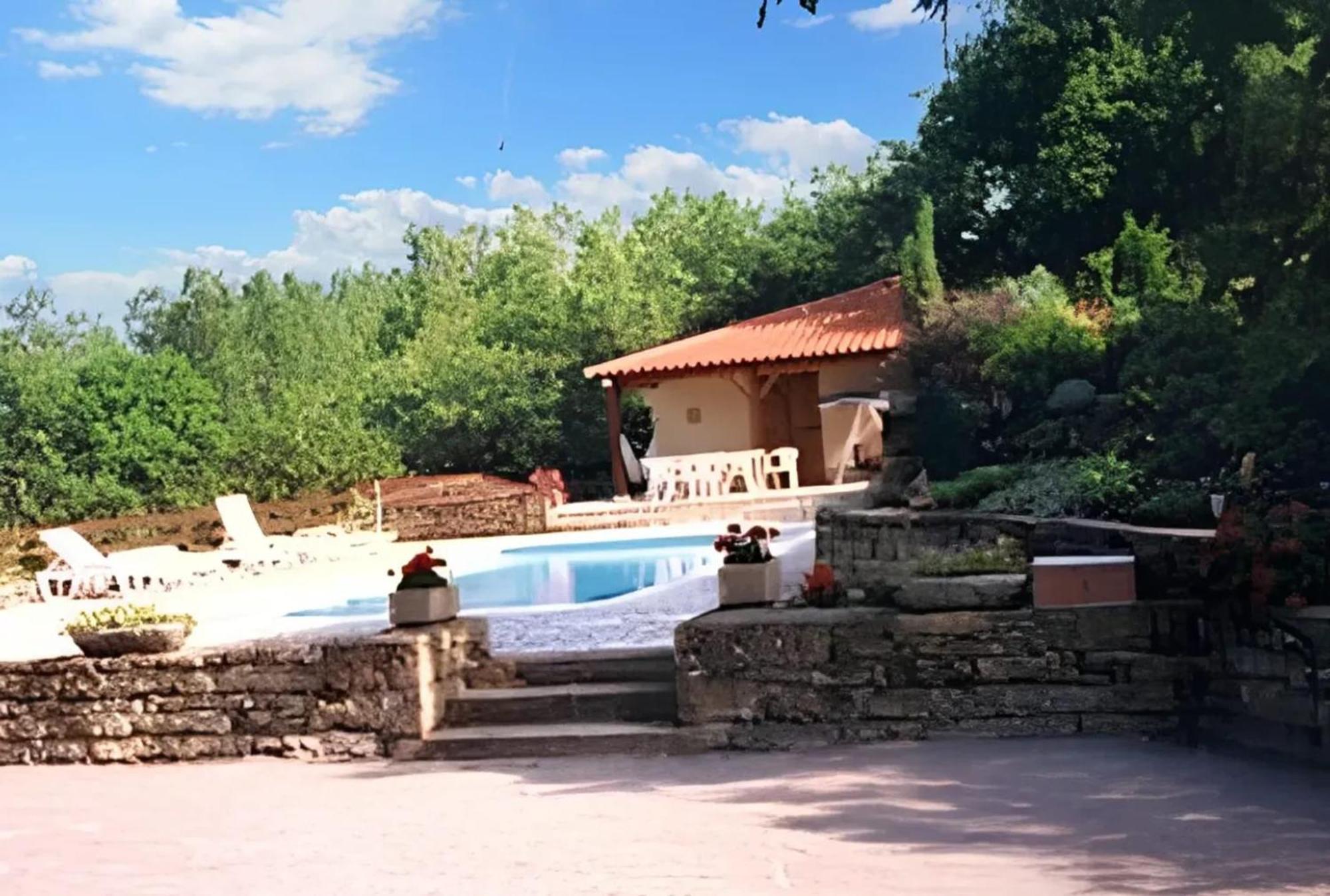 Villa Confortable A Milhars Avec Piscine Privee Экстерьер фото